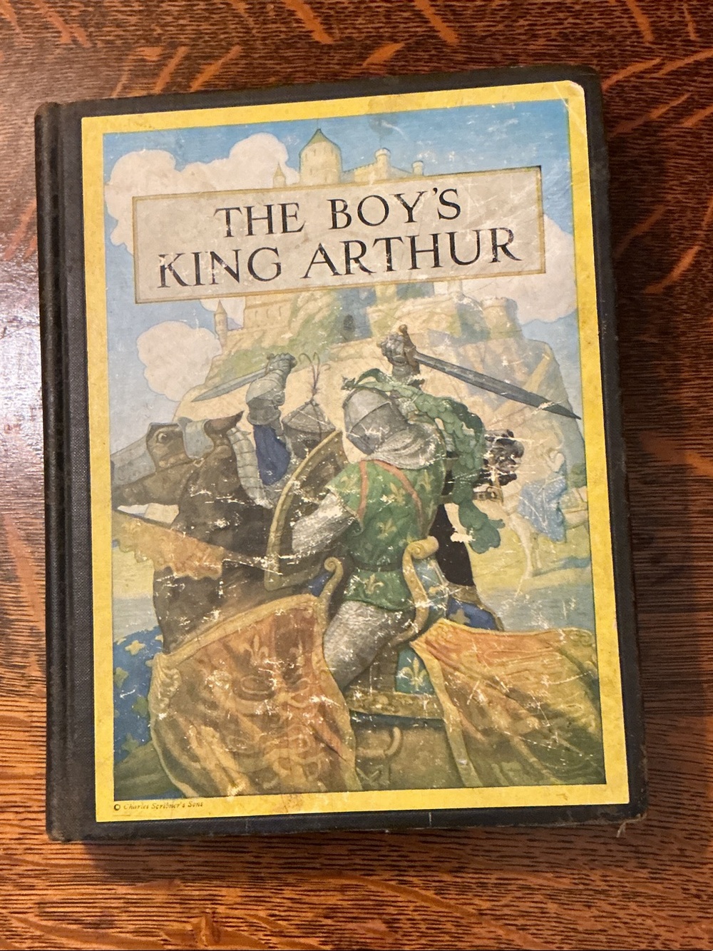 Hardcover The Boys King Arthur plated NC Wyeth 1933